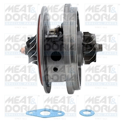 Core assembly, turbocharger